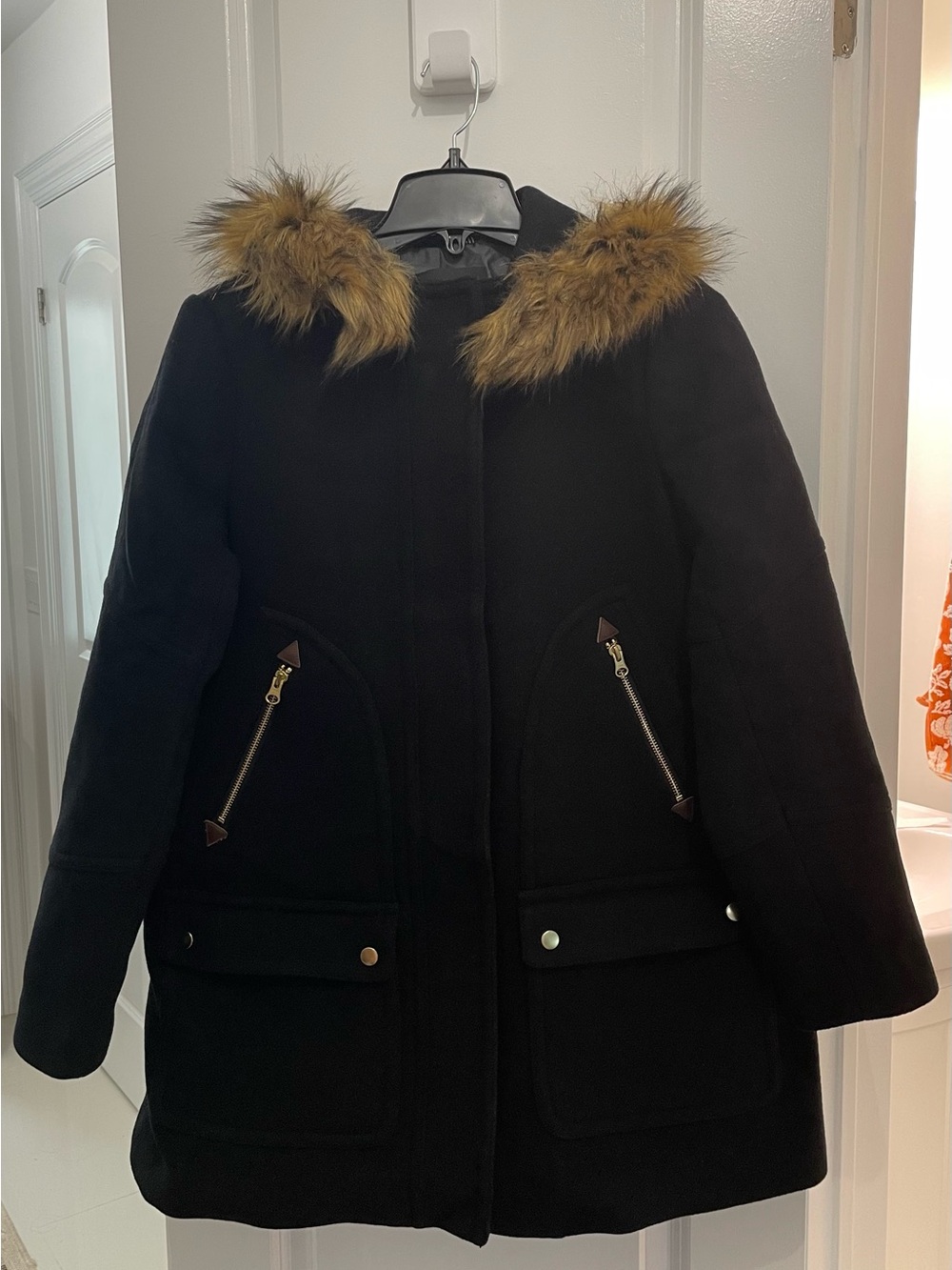J.Crew Chateau Parka in Italian Stadium-Cloth Wool